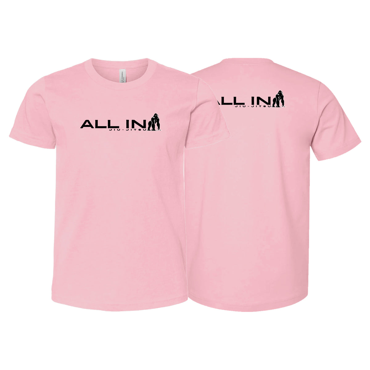 ALL IN Jiu Jitsu Academy Kids Shirts #8086 B