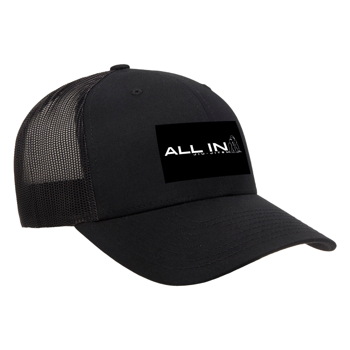 ALL IN Jiu Jitsu Academy Trucker Hat #8086 B