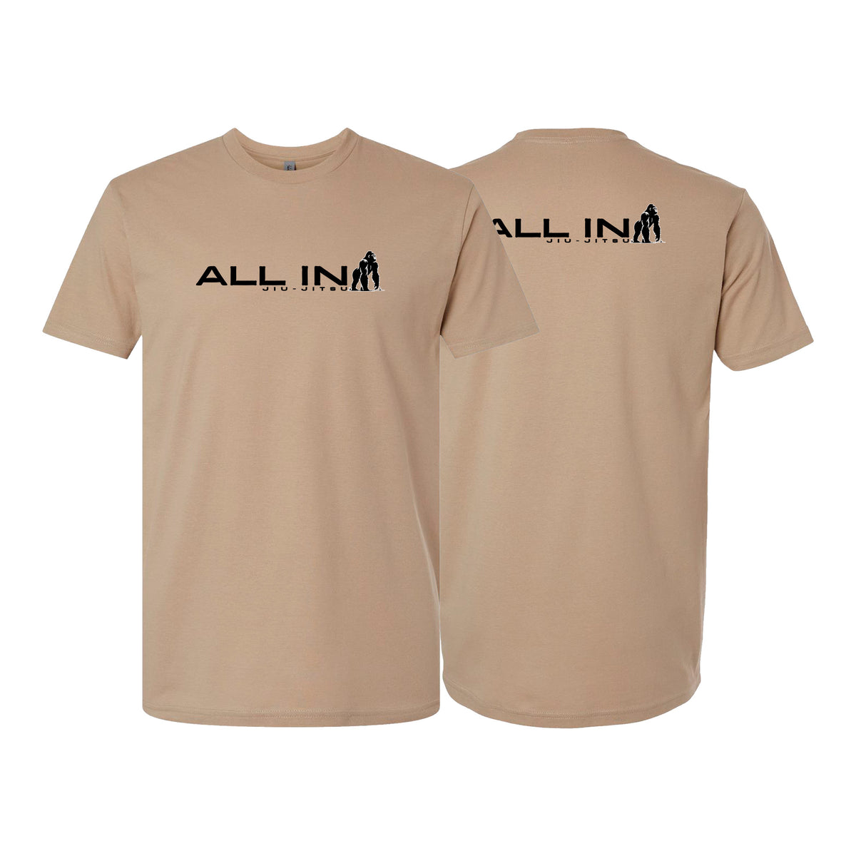 ALL IN Jiu Jitsu Next Level Adult Shirts #8086 B