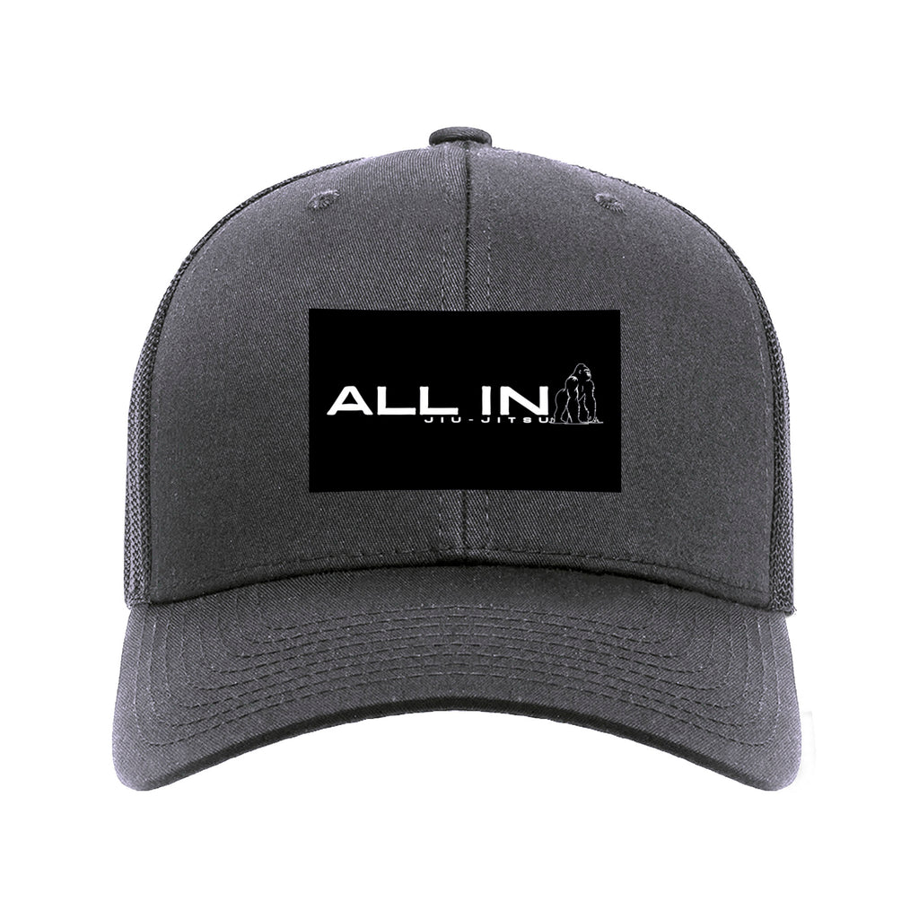 ALL IN Jiu Jitsu Academy Trucker Hat #8086 B
