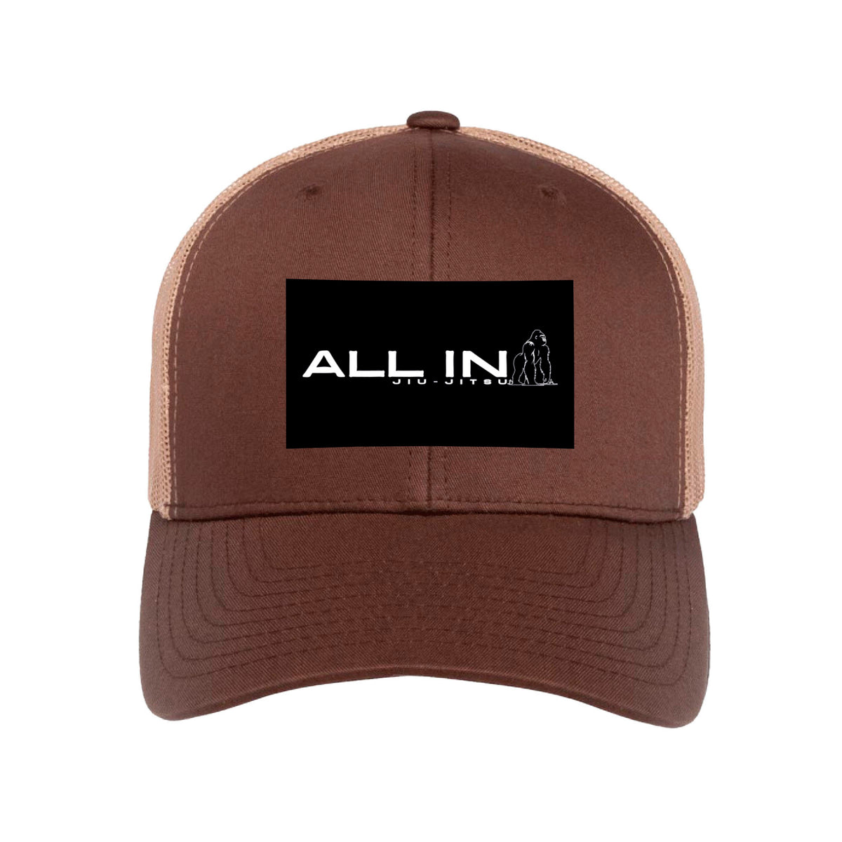 ALL IN Jiu Jitsu Academy Trucker Hat #8086 B