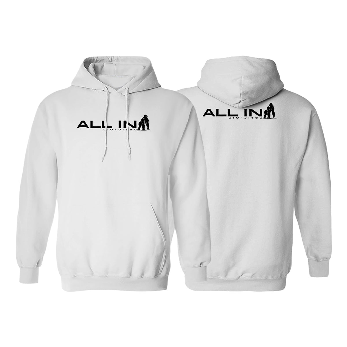 ALL IN Jiu Jitsu Academy Sweater Hoodie #8086 B