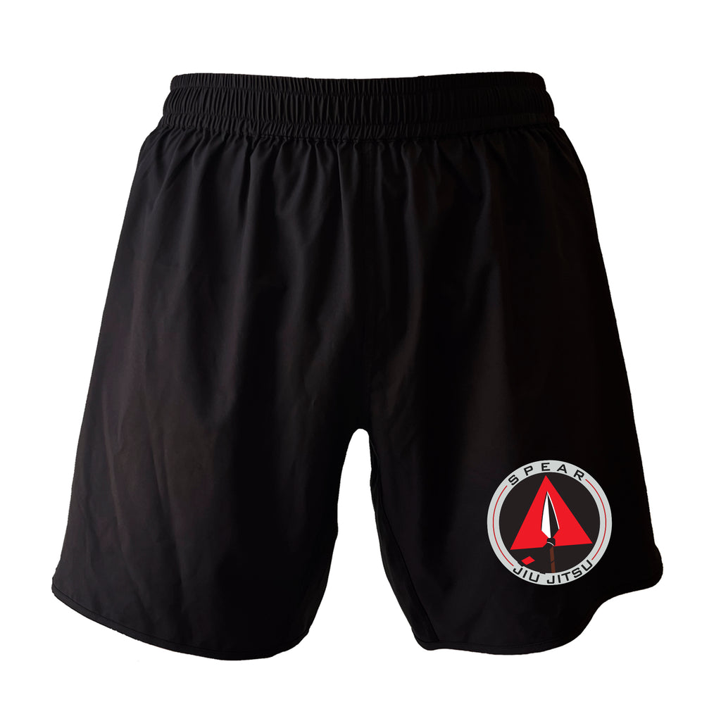 Spear Jiu Jitsu All Black Custom Shorts 2.0 #8087 A
