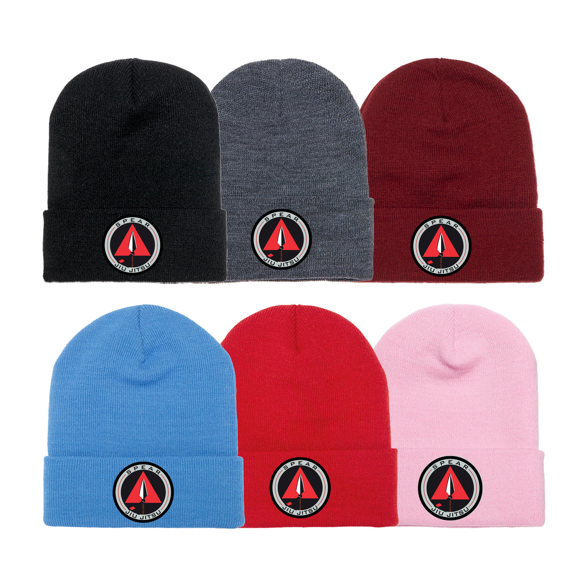 Spear Jiu Jitsu Academy Beanies #8087 A