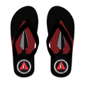 Spear Jiu Jitsu Academy Flip Flops #8087 A