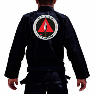 Spear Jiu Jitsu Academy Adults Gi - Black #1541