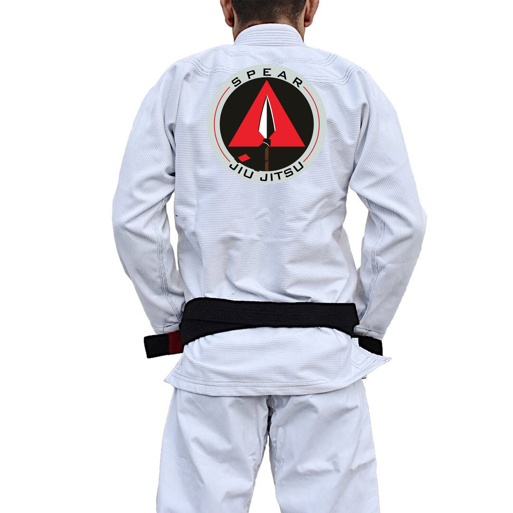 Spear Jiu Jitsu Academy Kids Gi - White #1541