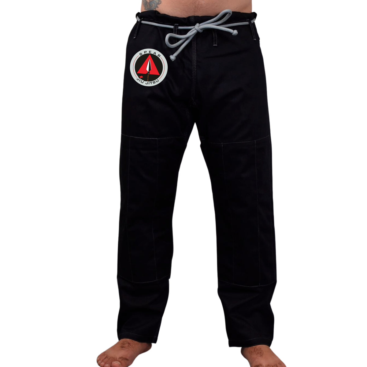 Spear Jiu Jitsu Academy Kids Gi - Black #1541