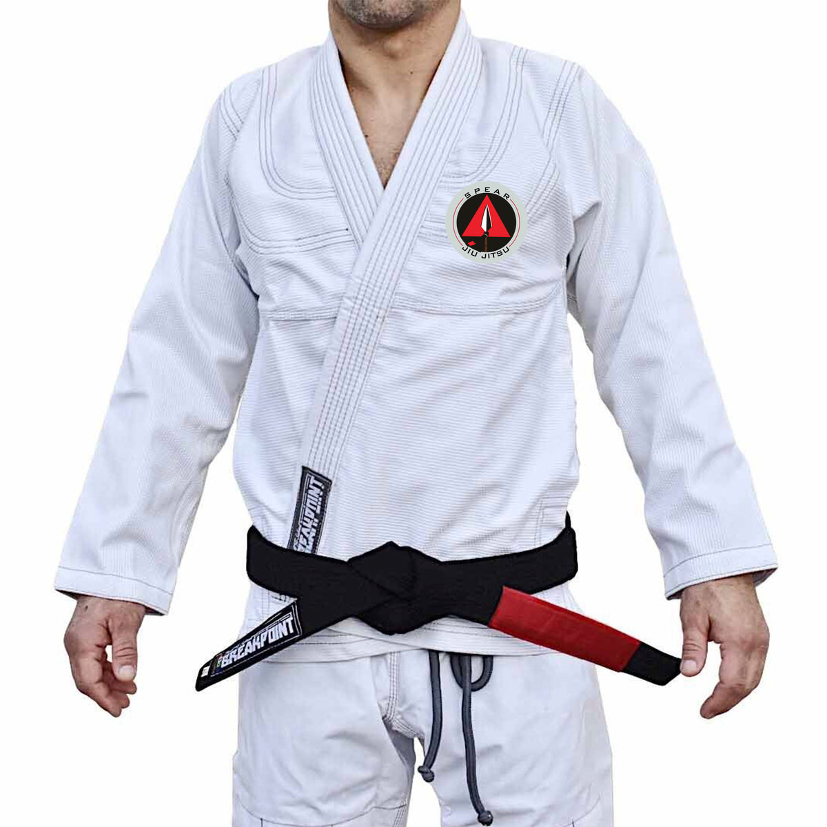 Spear Jiu Jitsu Academy Adults Gi - White #1541