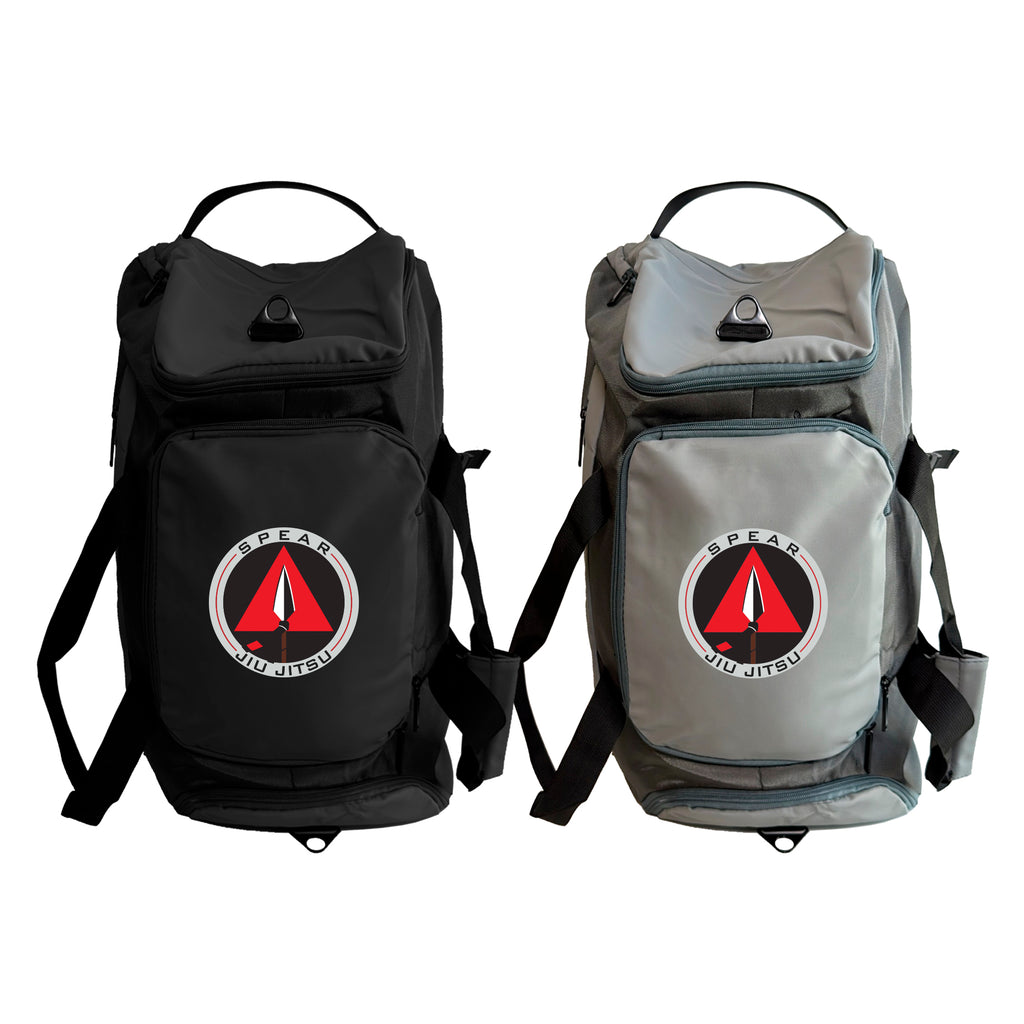 Spear Jiu Jitsu Academy Hybrid Duffel Backpack #8087 A