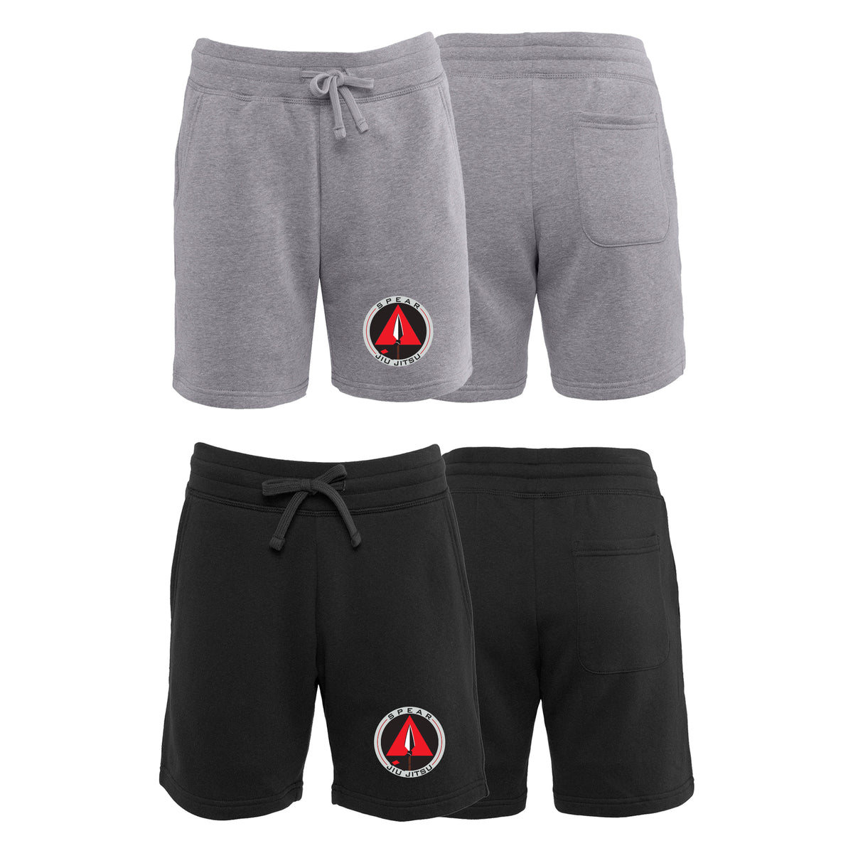 Spear Jiu Jitsu Academy Sweat Shorts #8087 A