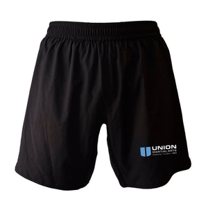 Union Martial Arts All Black Custom Shorts 2.0 #8088 A