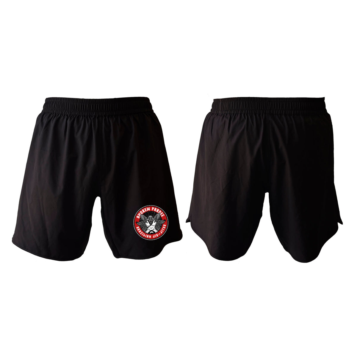 Andrew Pardee Brazilian Jiu-Jitsu All Black Custom Shorts 2.0 #8089 A
