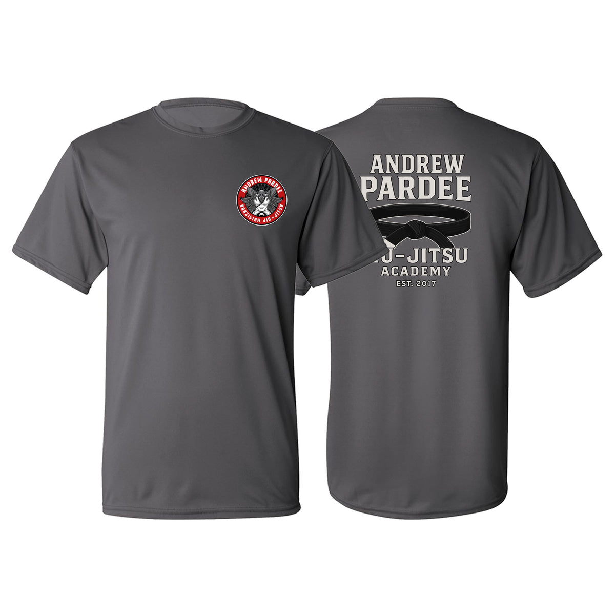 Andrew Pardee Brazilian Jiu-Jitsu Academy Dry Fit Shirts #8089 A