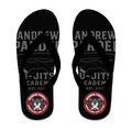 Andrew Pardee Brazilian Jiu-Jitsu Academy Flip Flops #8089 A