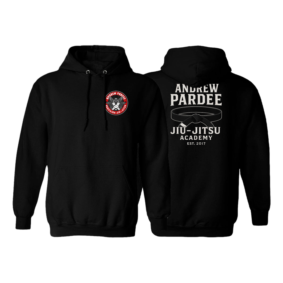 Andrew Pardee Brazilian Jiu-Jitsu Academy Sweater Hoodie #8089 A