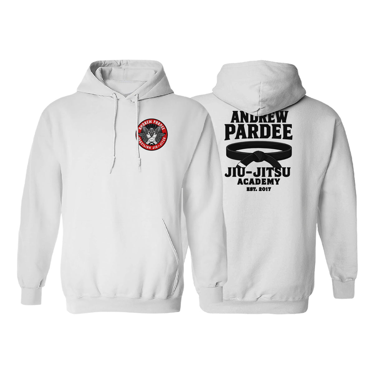 Andrew Pardee Brazilian Jiu-Jitsu Academy Sweater Hoodie #8089 A