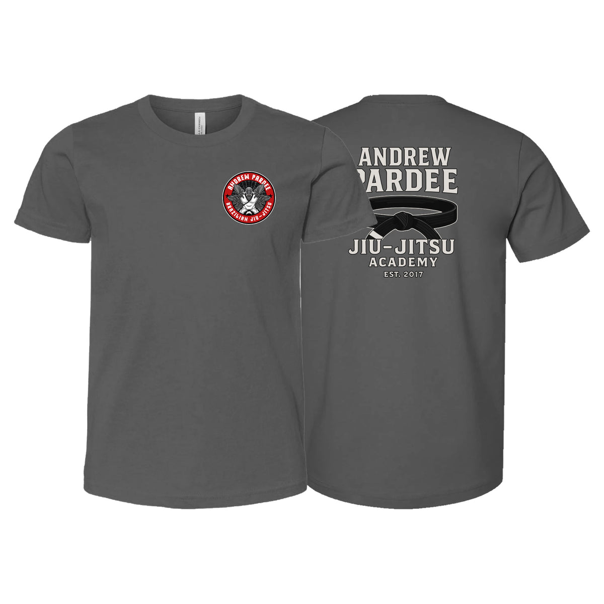 Andrew Pardee Brazilian Jiu-Jitsu Academy Kids Shirts #8089 A