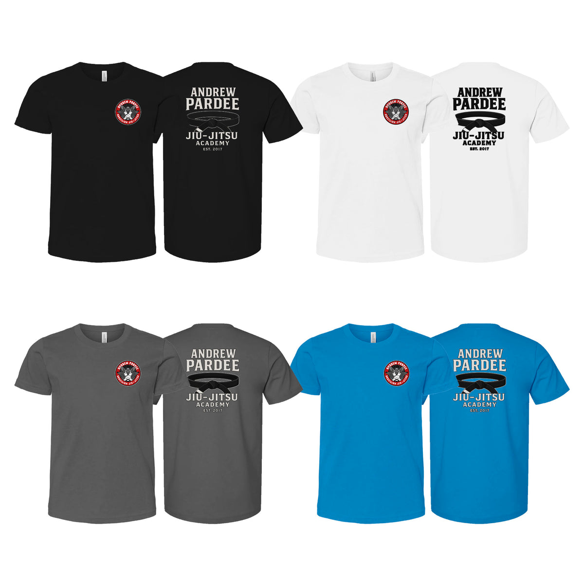 Andrew Pardee Brazilian Jiu-Jitsu Academy Kids Shirts #8089 A