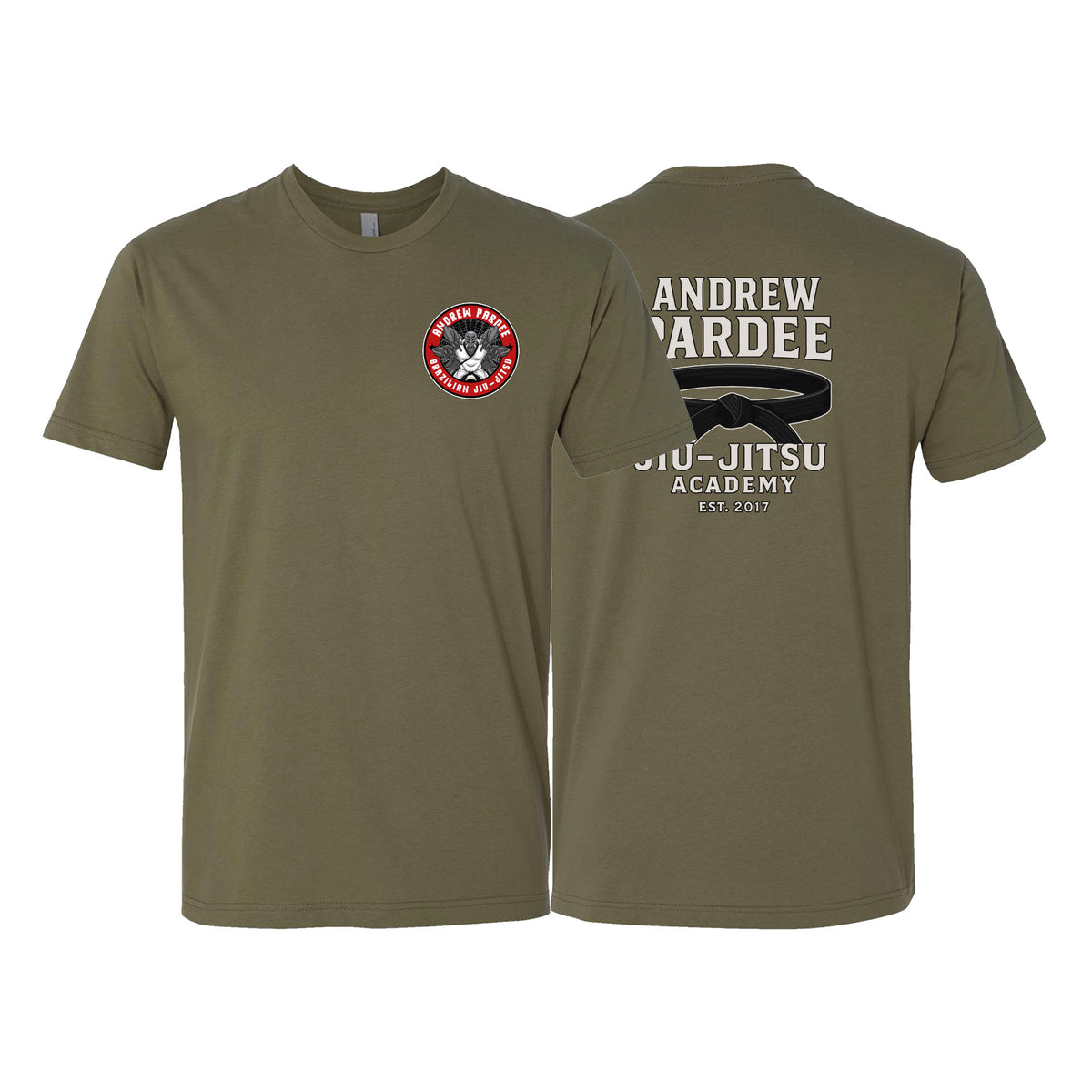 Andrew Pardee Brazilian Jiu-Jitsu Next Level Adult Shirts #8089 A