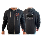 Andrew Pardee Brazilian Jiu-Jitsu Academy Sherpa Lined Zip-Up Hoodie #8089 A