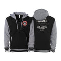 Andrew Pardee Brazilian Jiu-Jitsu Academy Varsity Zip-Up Hoodies #8089 A