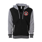 Andrew Pardee Brazilian Jiu-Jitsu Academy Varsity Zip-Up Hoodies #8089 A