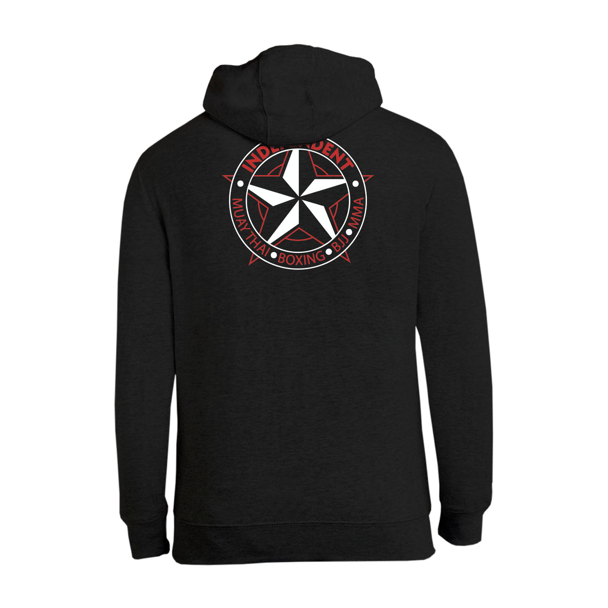 Independent MMA & Fitness Academy Zip-Up Hoodies #8098 E