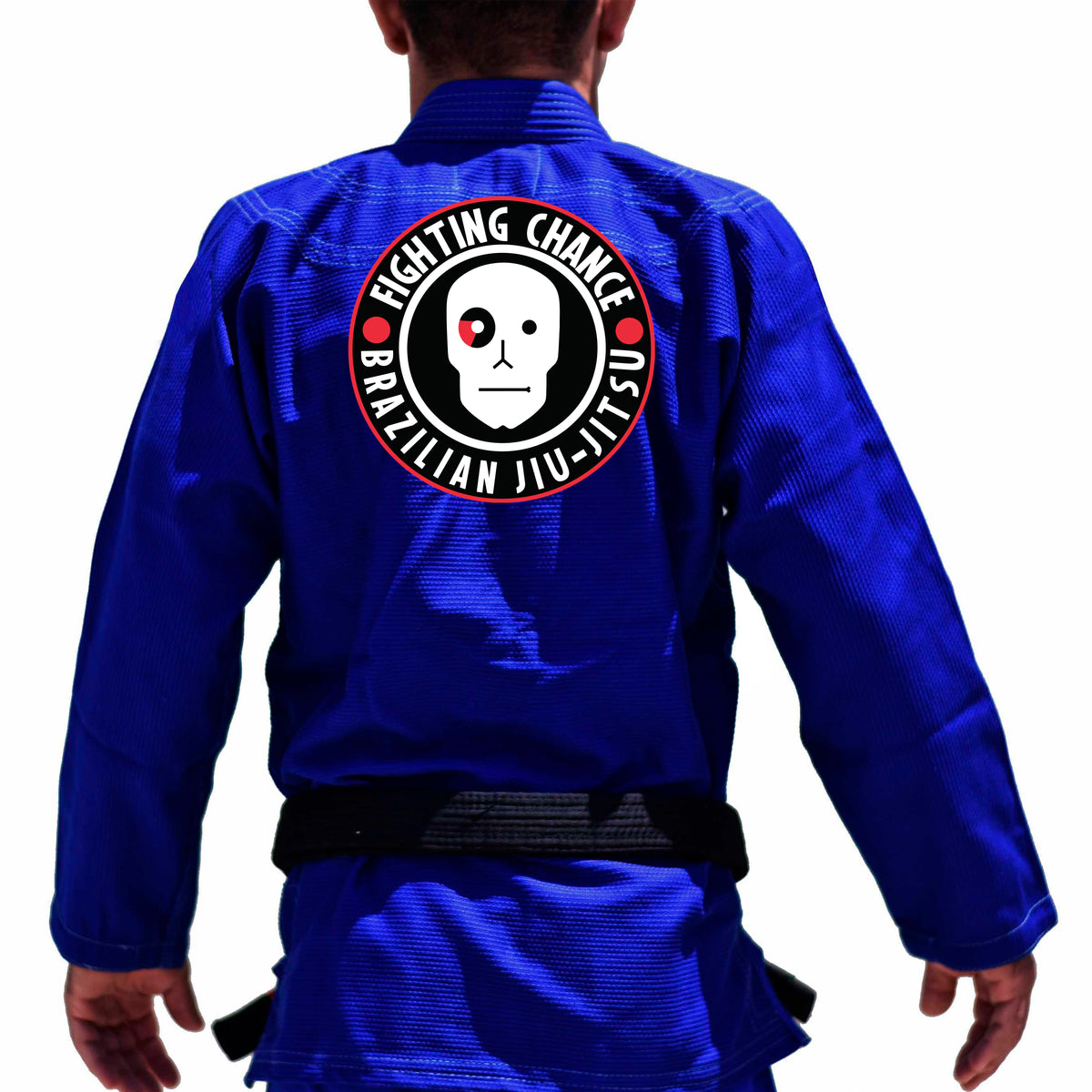 Fighting Chance BJJ Academy Gi - Blue #100 A (Adult 10”)