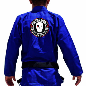 Fighting Chance BJJ Academy Gi - Blue #101 A (Kids 8”)