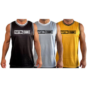 Fighting Chance BJJ Academy Basketball Jerseys #8091 M (Muay Thai)