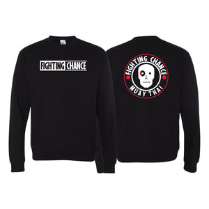 Fighting Chance BJJ Academy Crewneck Sweatshirt #8091 M (Muay Thai)