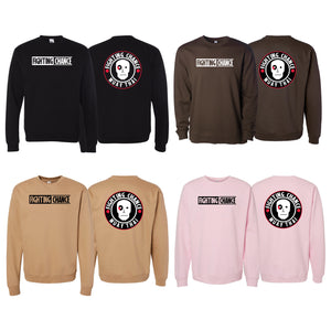 Fighting Chance BJJ Academy Crewneck Sweatshirt #8091 M (Muay Thai)