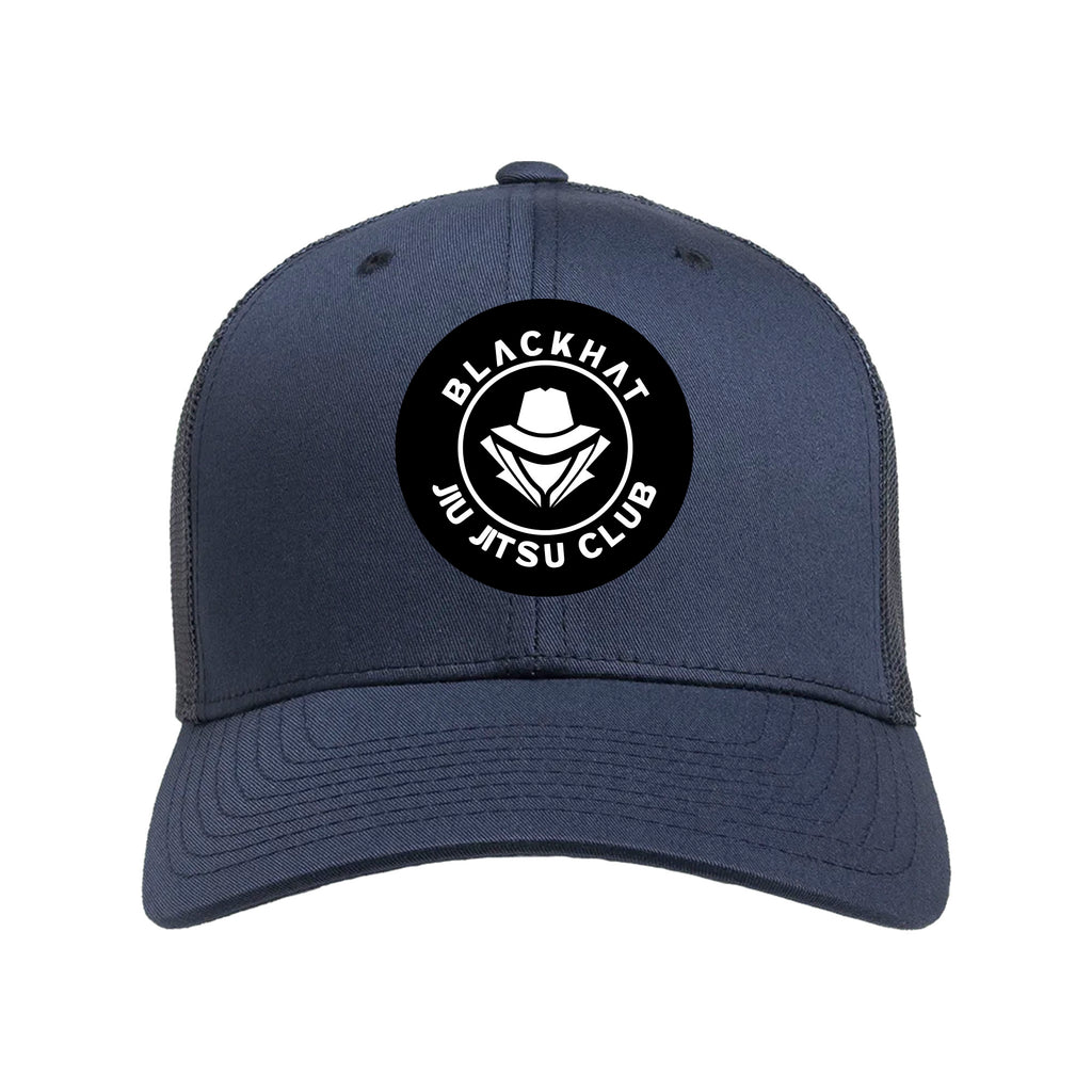 BlackHat Jiu Jitsu Club Academy Trucker Hat #8092 A