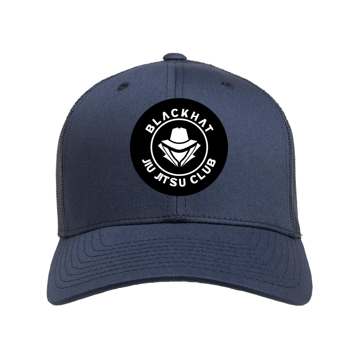 BlackHat Jiu Jitsu Club Academy Trucker Hat #8092 A