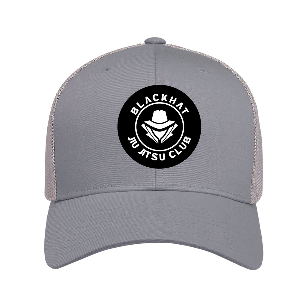 BlackHat Jiu Jitsu Club Academy Trucker Hat #8092 A