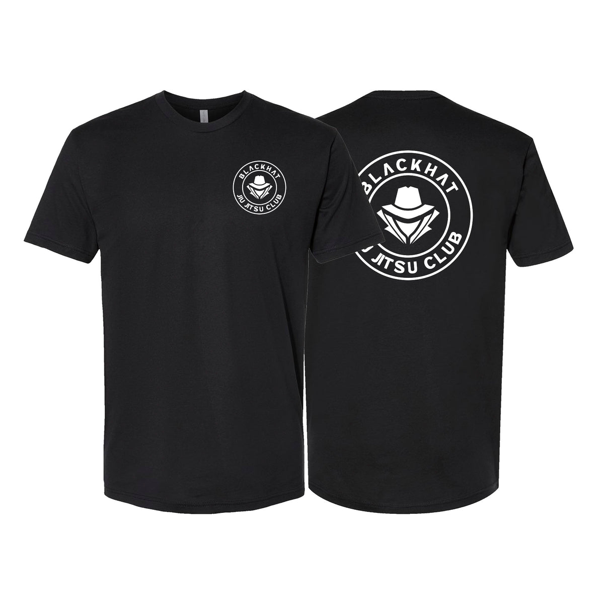 BlackHat Jiu Jitsu Club Next Level Adult Shirts #8092 A