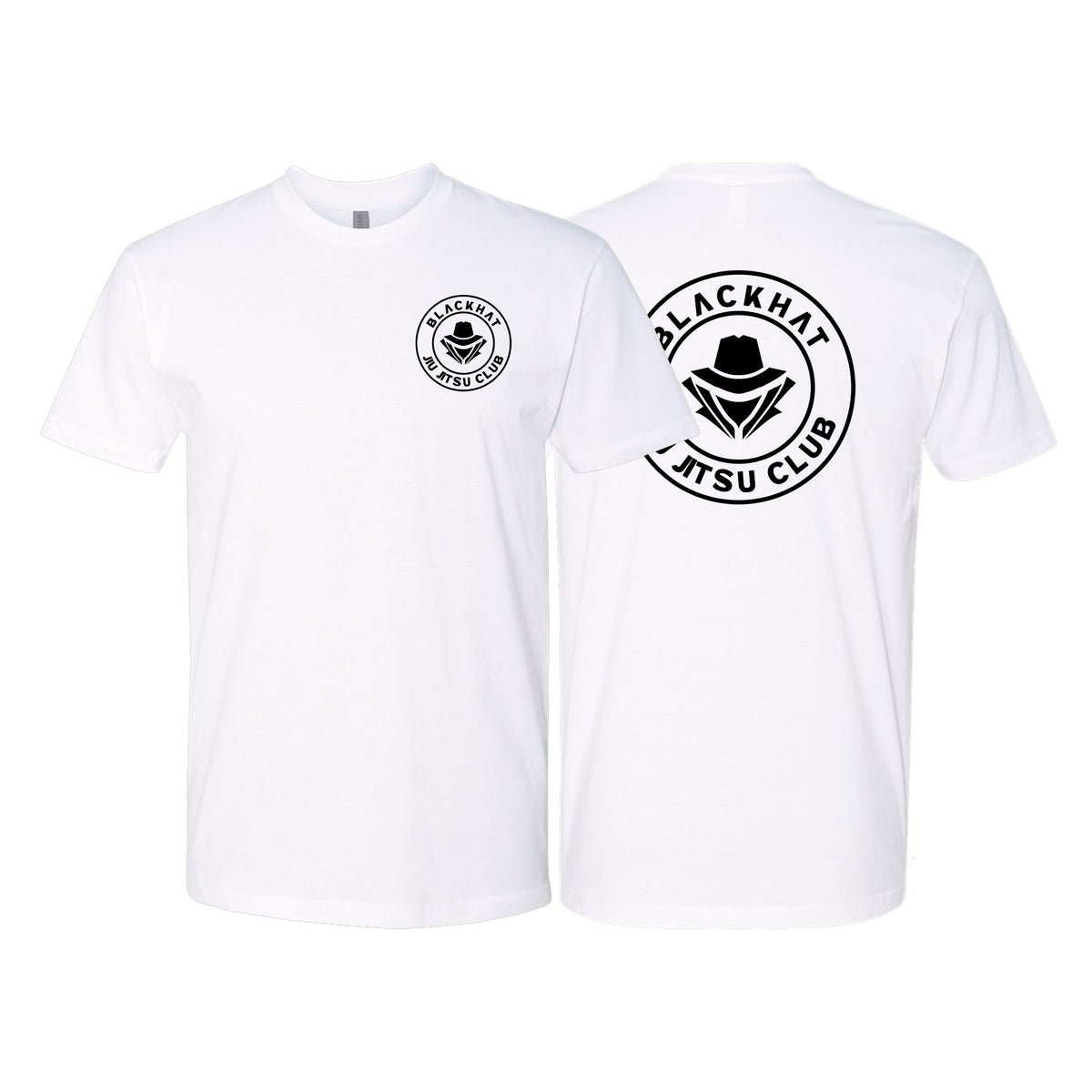 BlackHat Jiu Jitsu Club Next Level Adult Shirts #8092 A