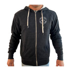 BlackHat Jiu Jitsu Club Academy Sherpa Lined Zip-Up Hoodie #8092 A