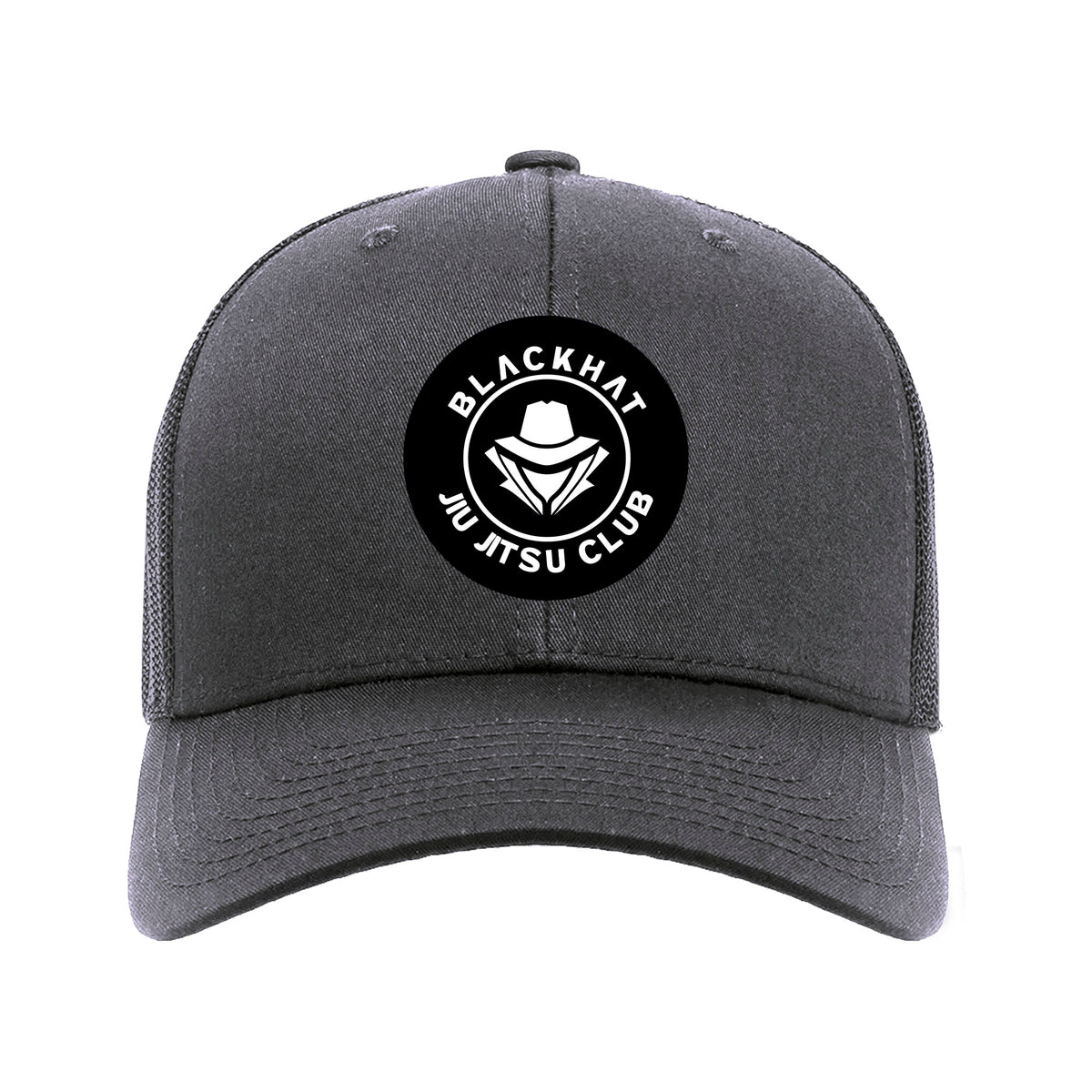 BlackHat Jiu Jitsu Club Academy Trucker Hat #8092 A