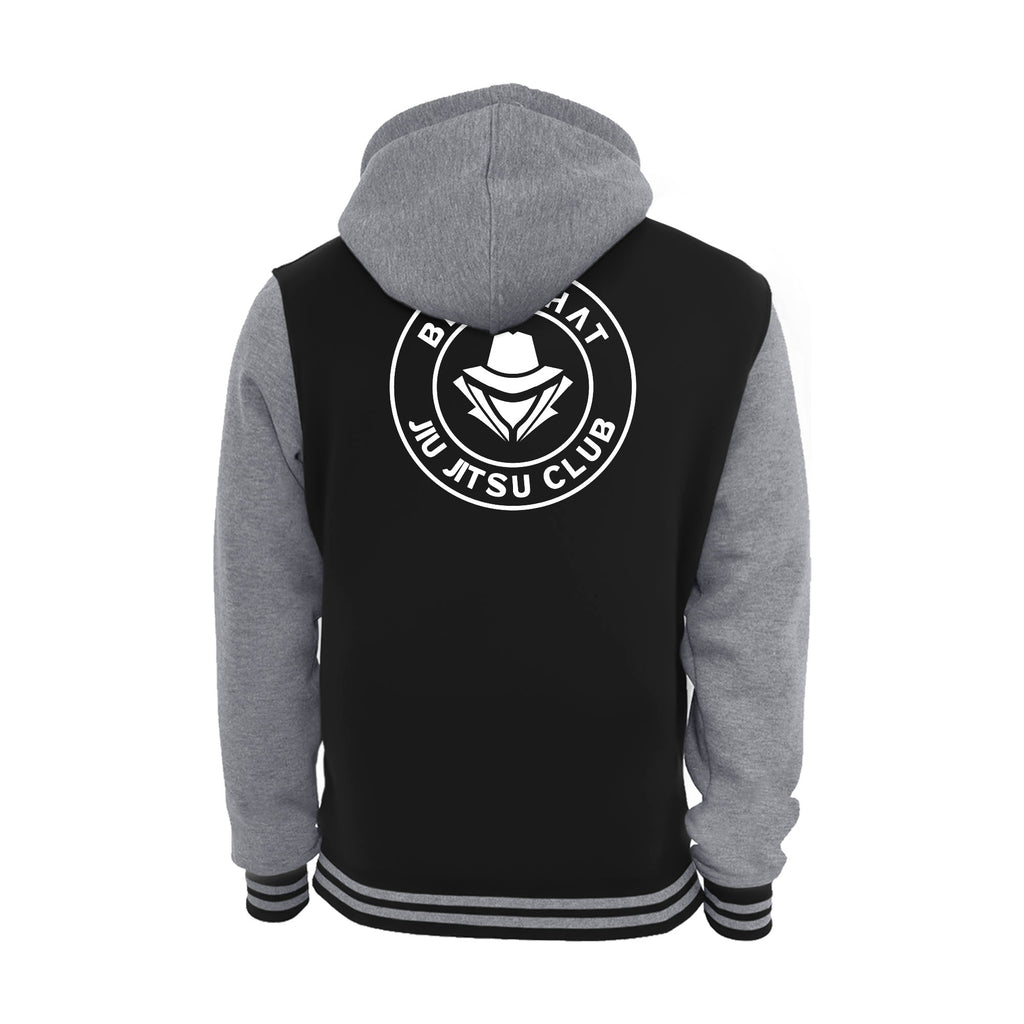 BlackHat Jiu Jitsu Club Academy Varsity Zip-Up Hoodies #8092 A