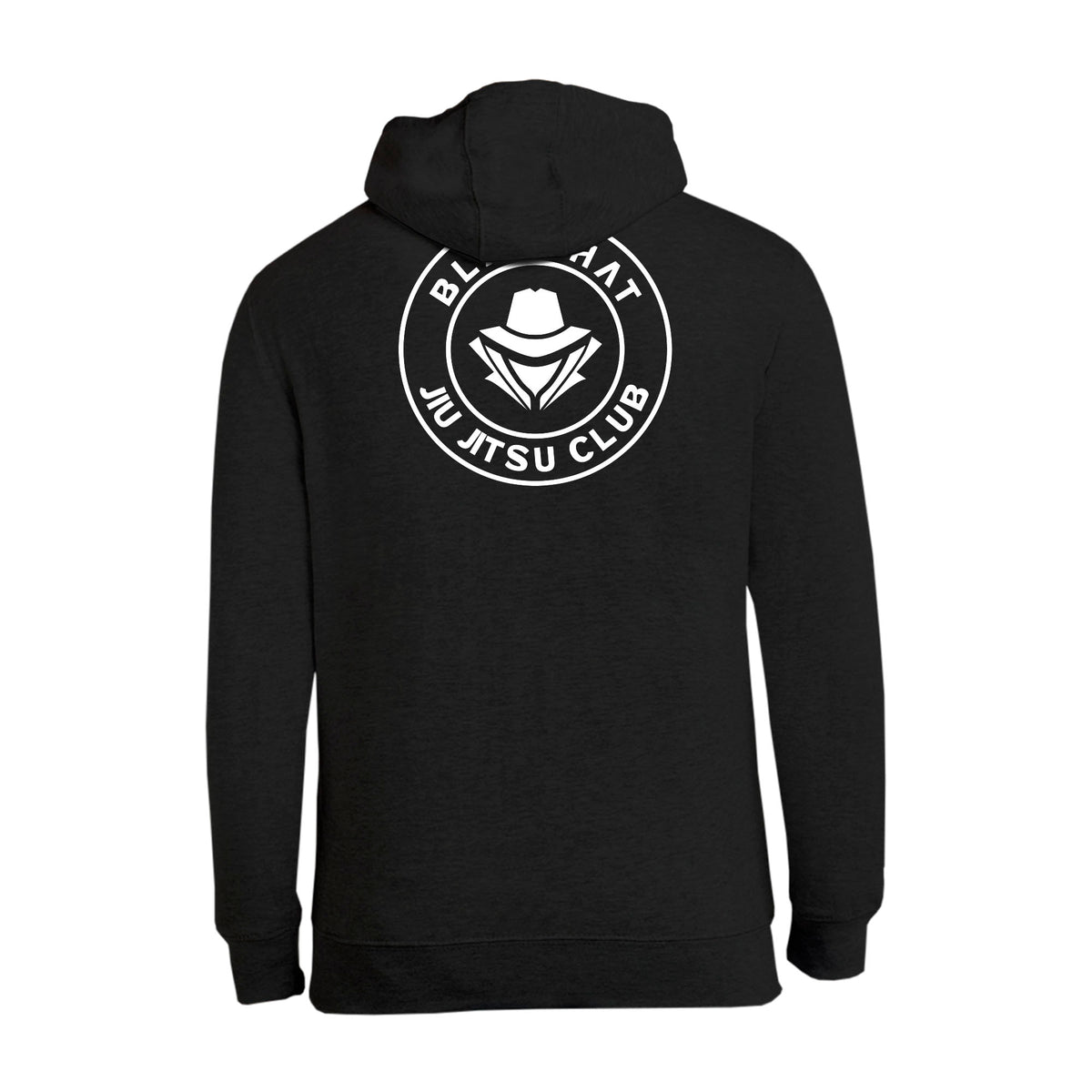 BlackHat Jiu Jitsu Club Academy Zip-Up Hoodies #8092 A