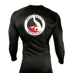 Rare Breed MMA All Black Custom Rash Guards Long Sleeves #8095 A
