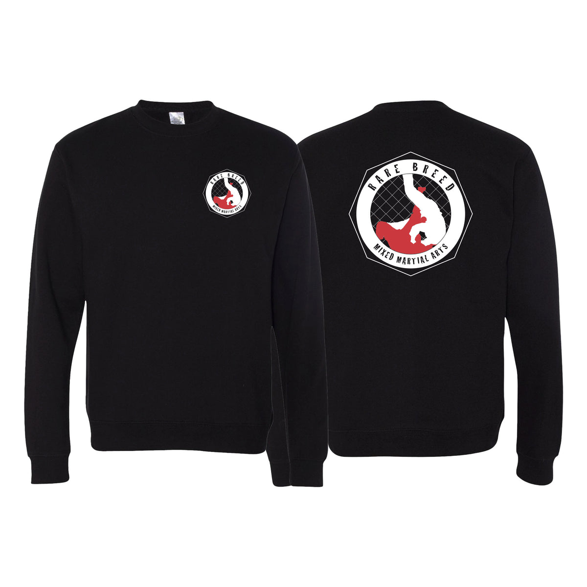 Rare Breed MMA Academy Crewneck Sweatshirt #8095 A