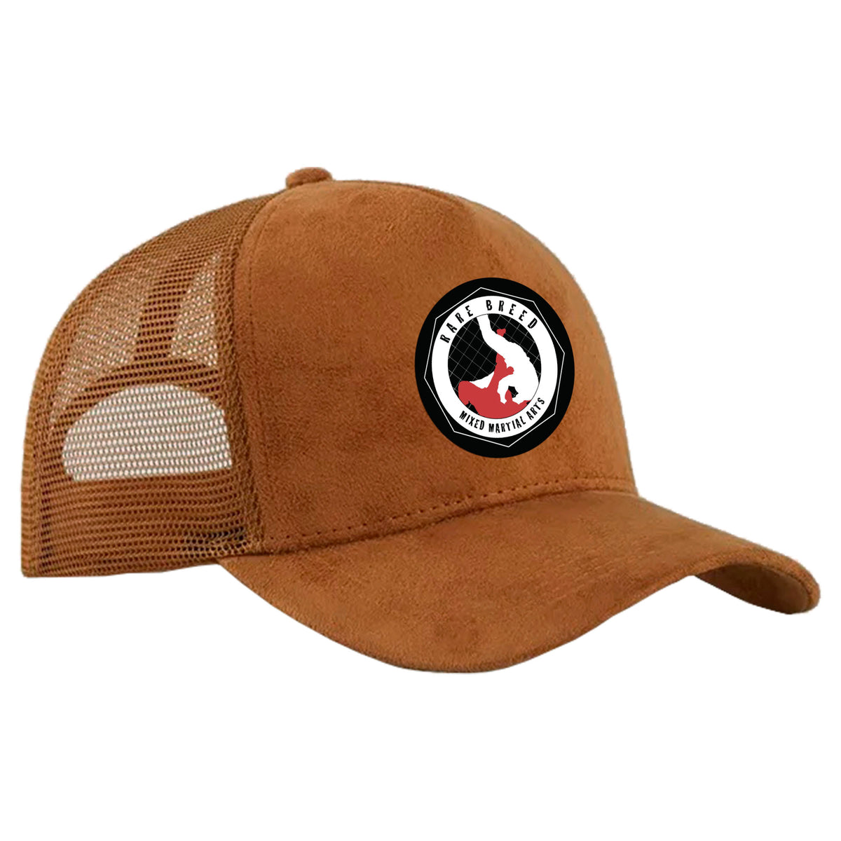Rare Breed MMA Suede Trucker Hat #8095 A
