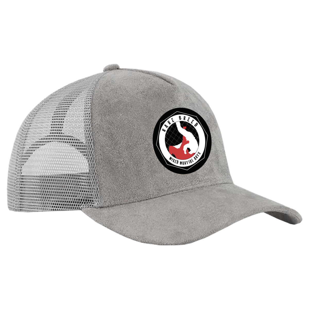 Rare Breed MMA Suede Trucker Hat #8095 A