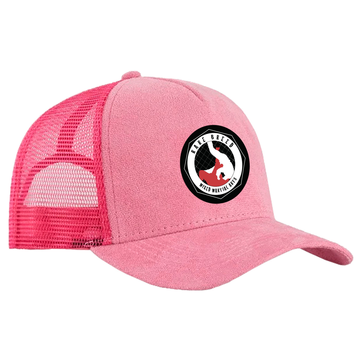 Rare Breed MMA Suede Trucker Hat #8095 A