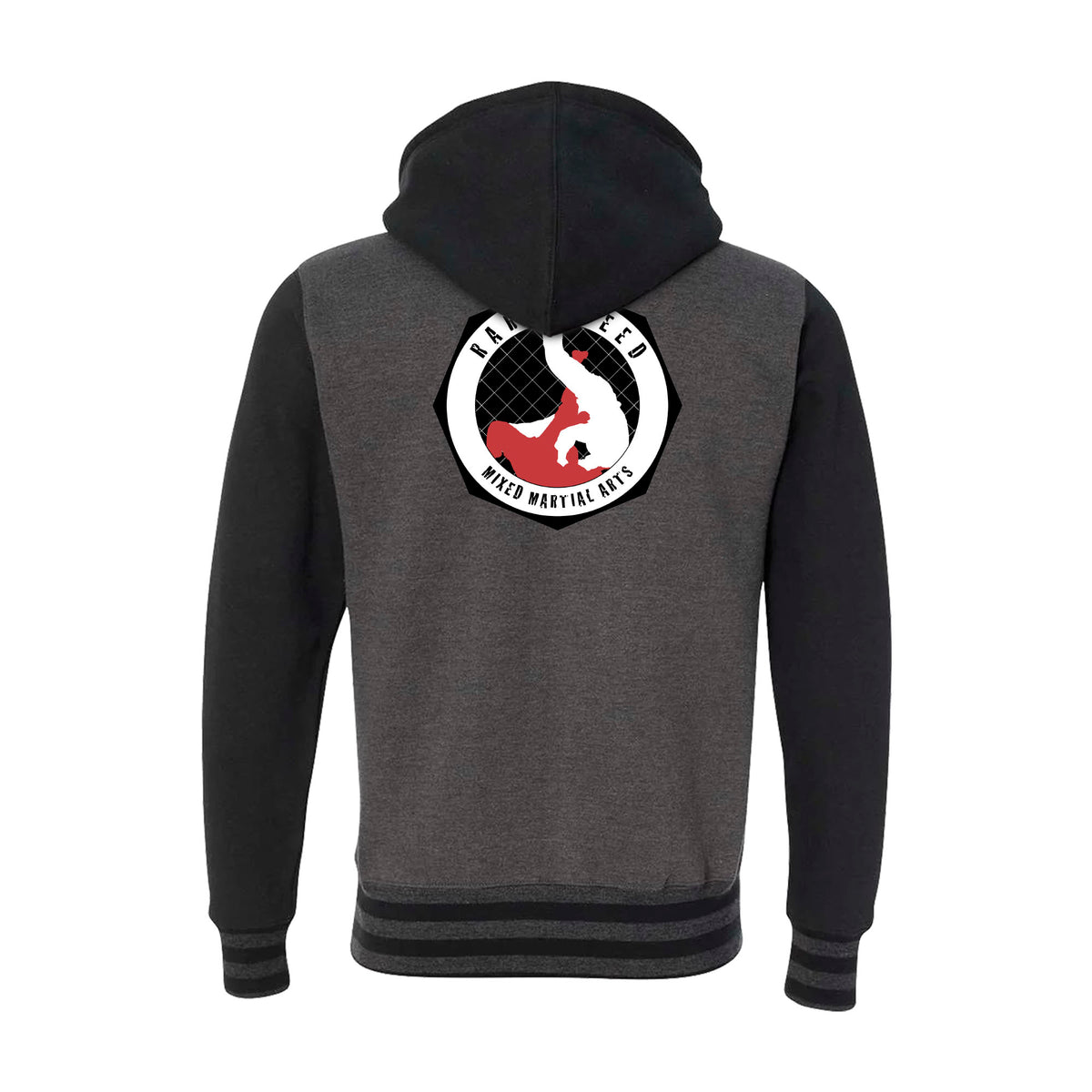 Rare Breed MMA Academy Varsity Zip-Up Hoodies #8095 A