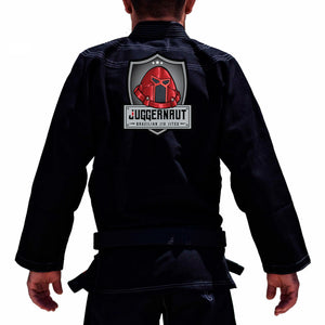Juggernaut BJJ Academy Adults Gi - Black #1561 A