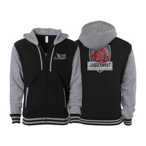 Juggernaut BJJ Academy Varsity Zip-Up Hoodies #8096 B